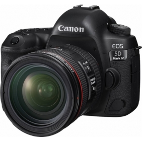 Canon - EOS 5D Mark IV DSLR Camera with 24-70mm f/4L IS USM Lens